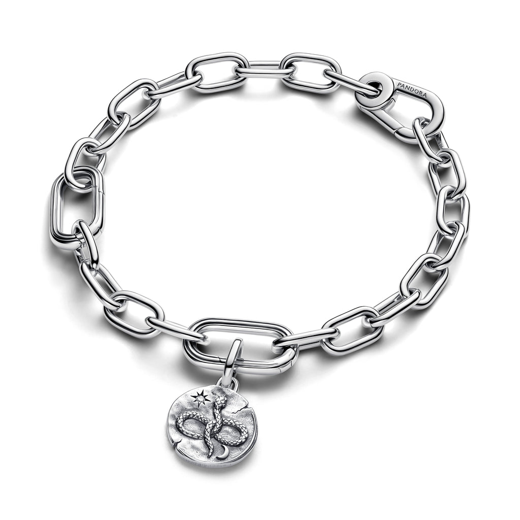 Pandora Charm Featuring Infinity Snake Medallion