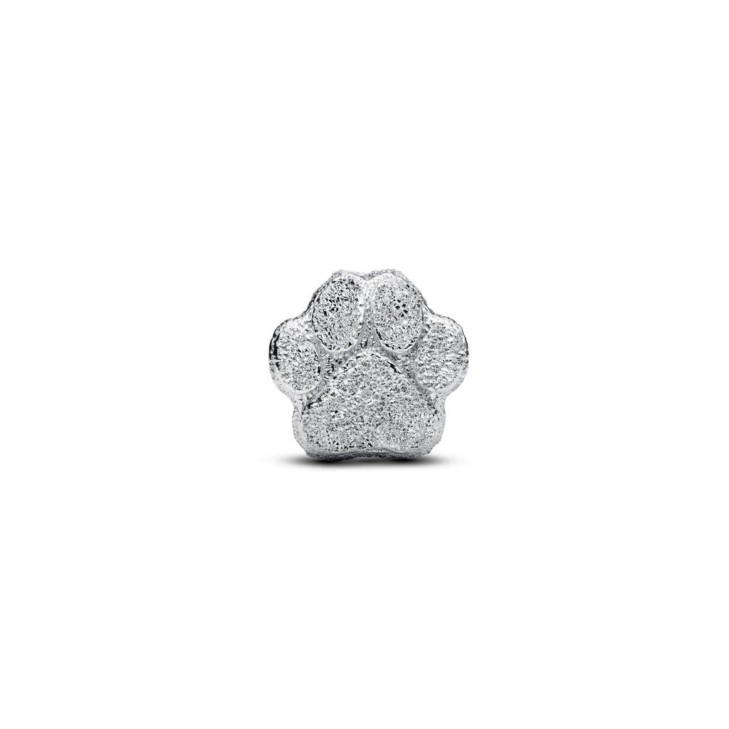 Pandora Textured Paw Mini Charm