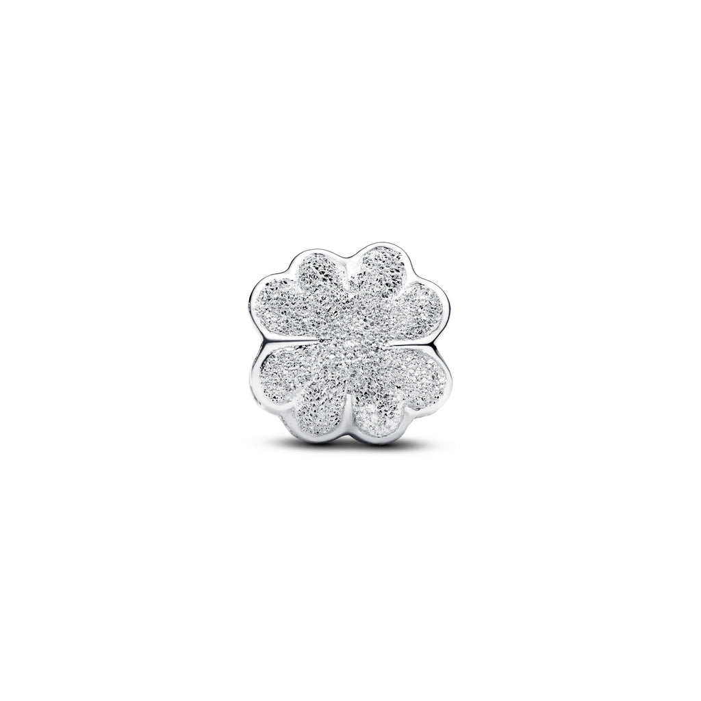 Pandora Charm Featuring Textured Clover Mini
