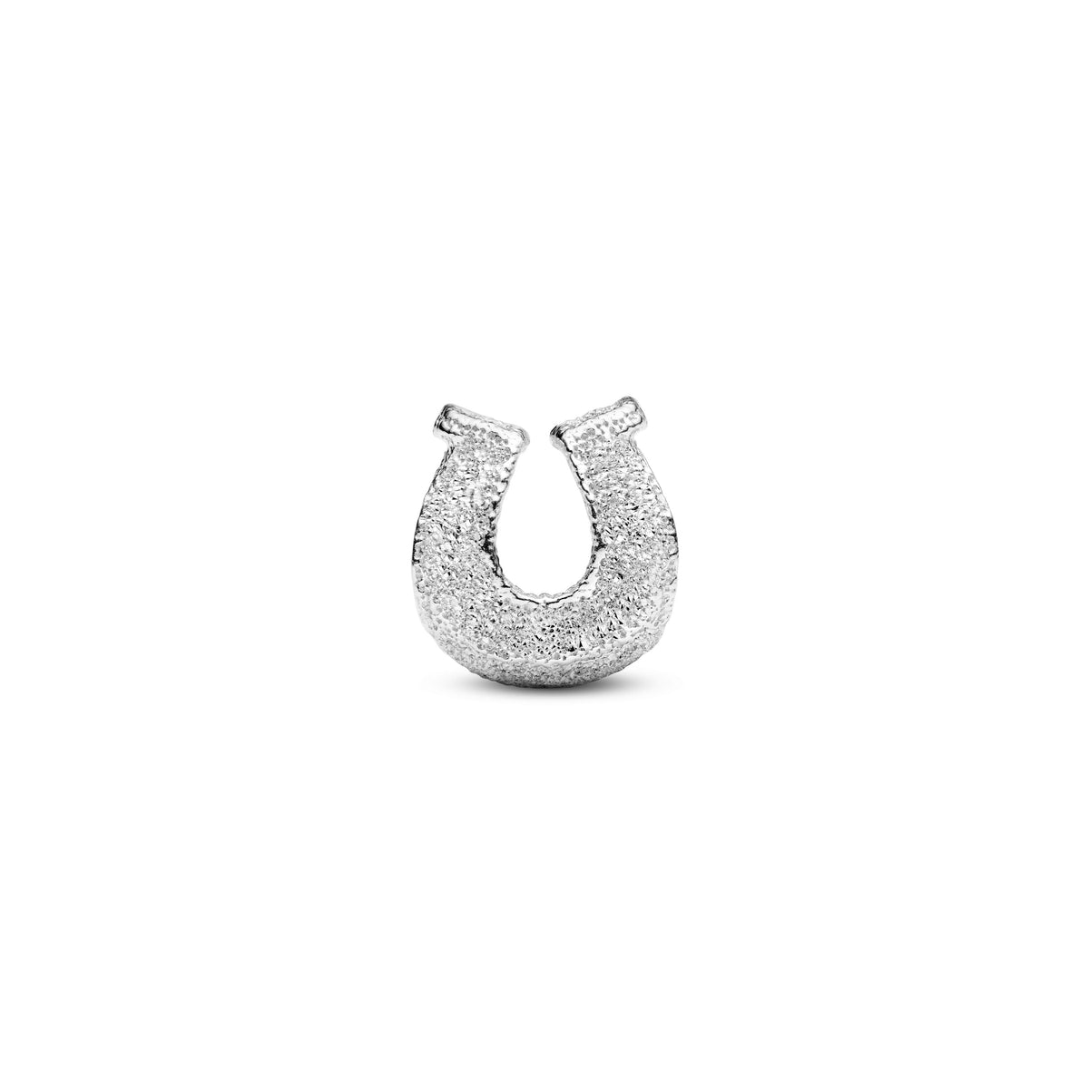 Pandora Textured Horseshoe Mini Charm