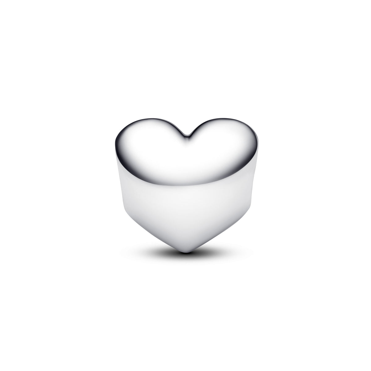 Pandora Charm Featuring Engravable Sea Aqua Blue Stone Heart