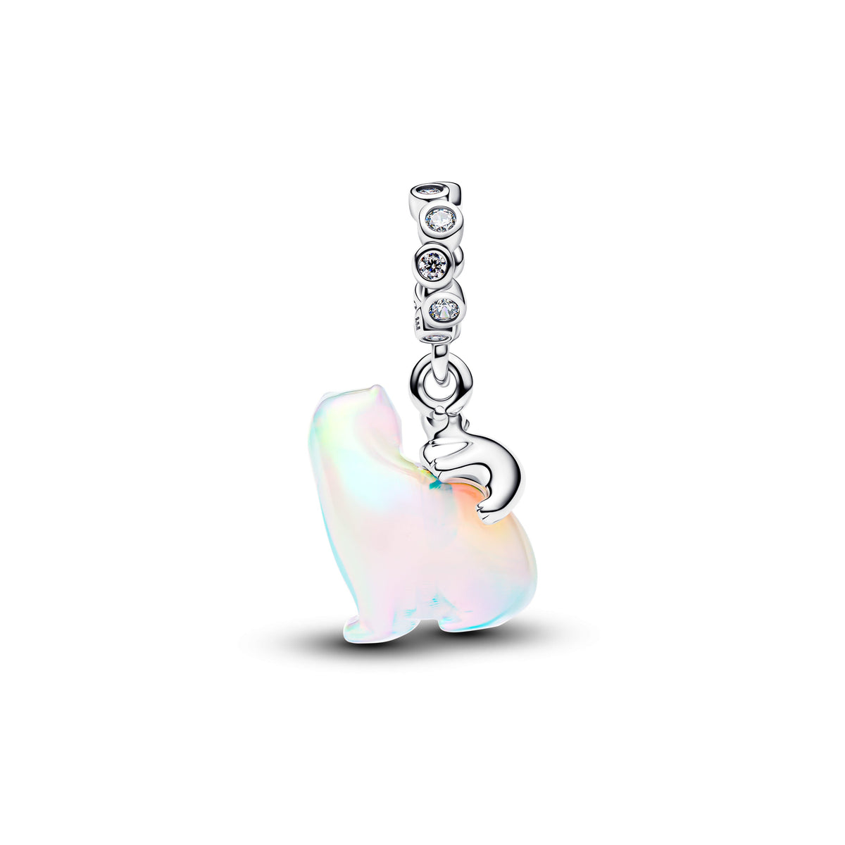 Pandora Charm Featuring Polar Bear Mother & Cub Dangle