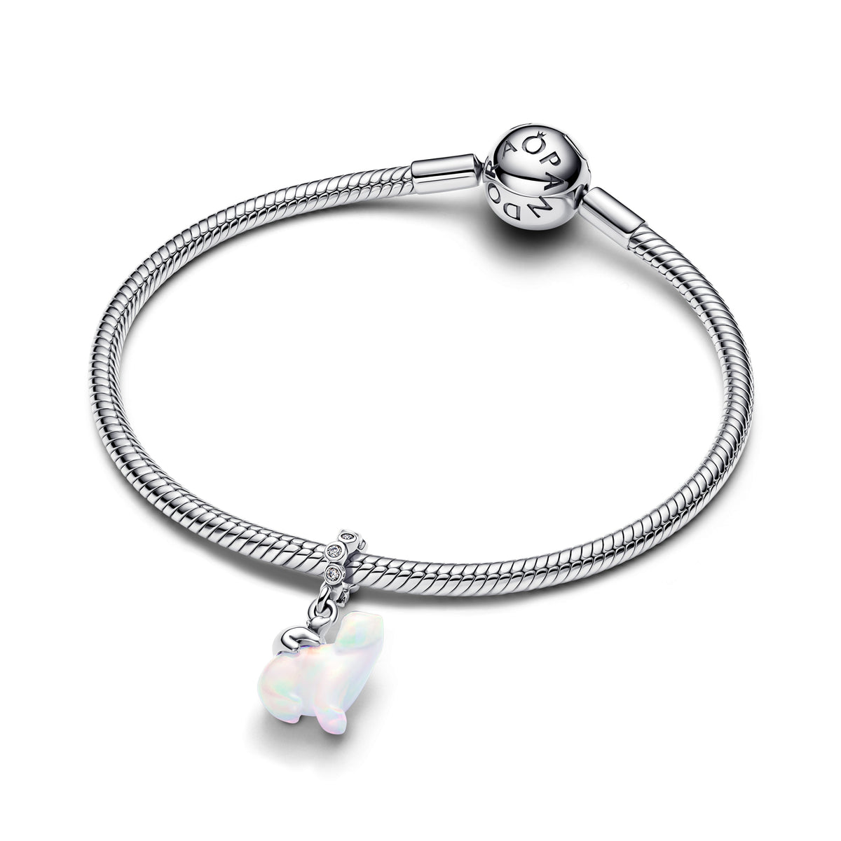 Pandora Charm Featuring Polar Bear Mother & Cub Dangle