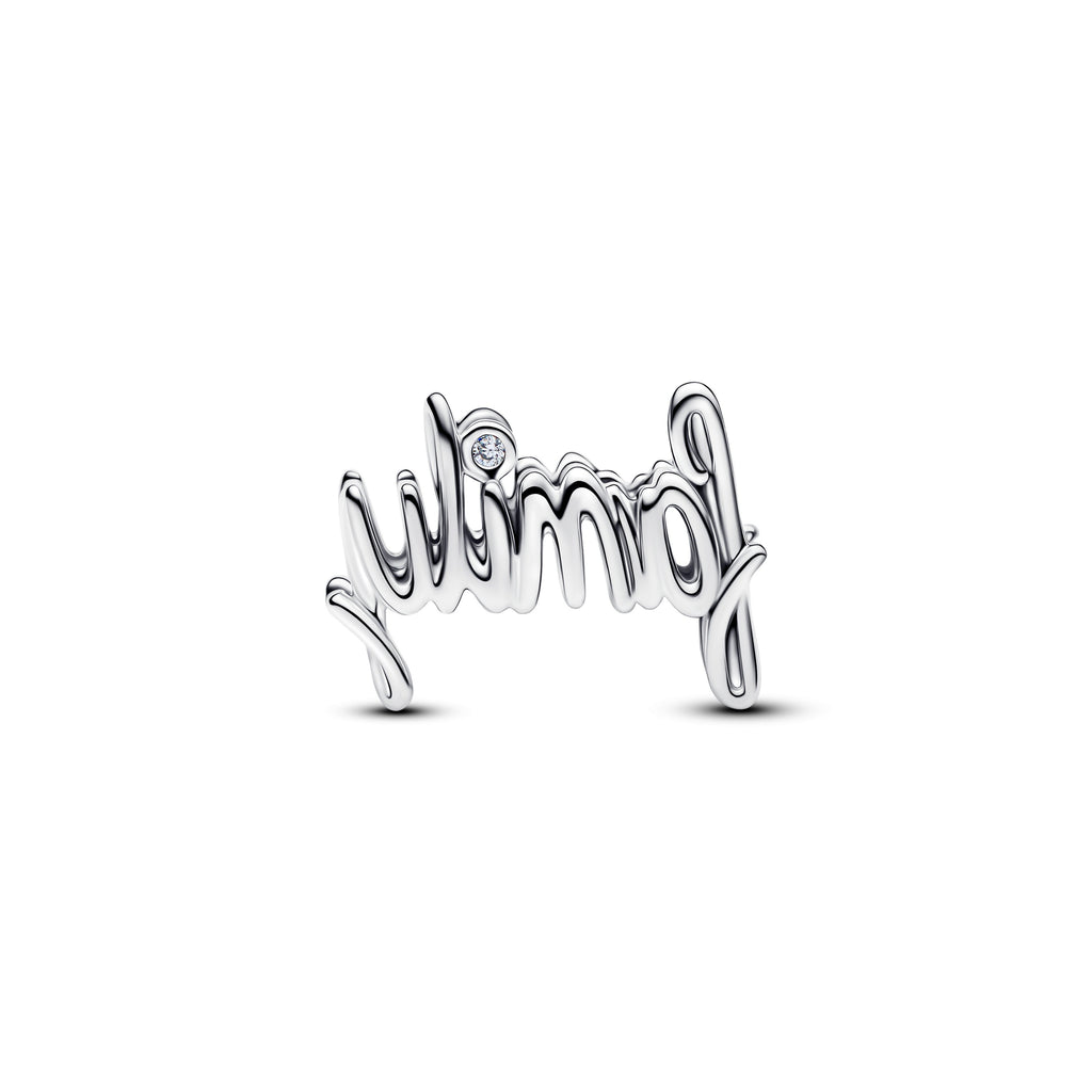 Pandora Handwritten Family Charm