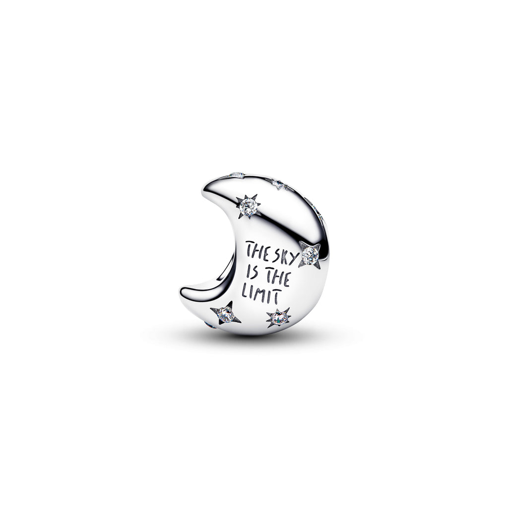Pandora Crescent Moon Charm