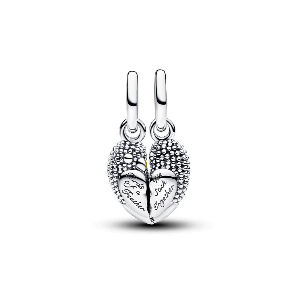 Pandora Charm Featuring Love Birds Splittable Dangle