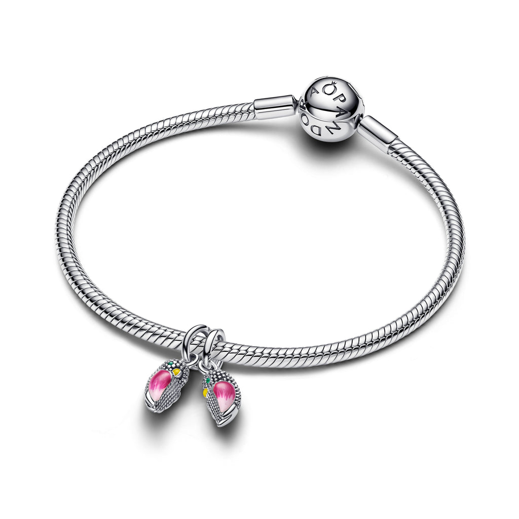 Pandora Charm Featuring Love Birds Splittable Dangle