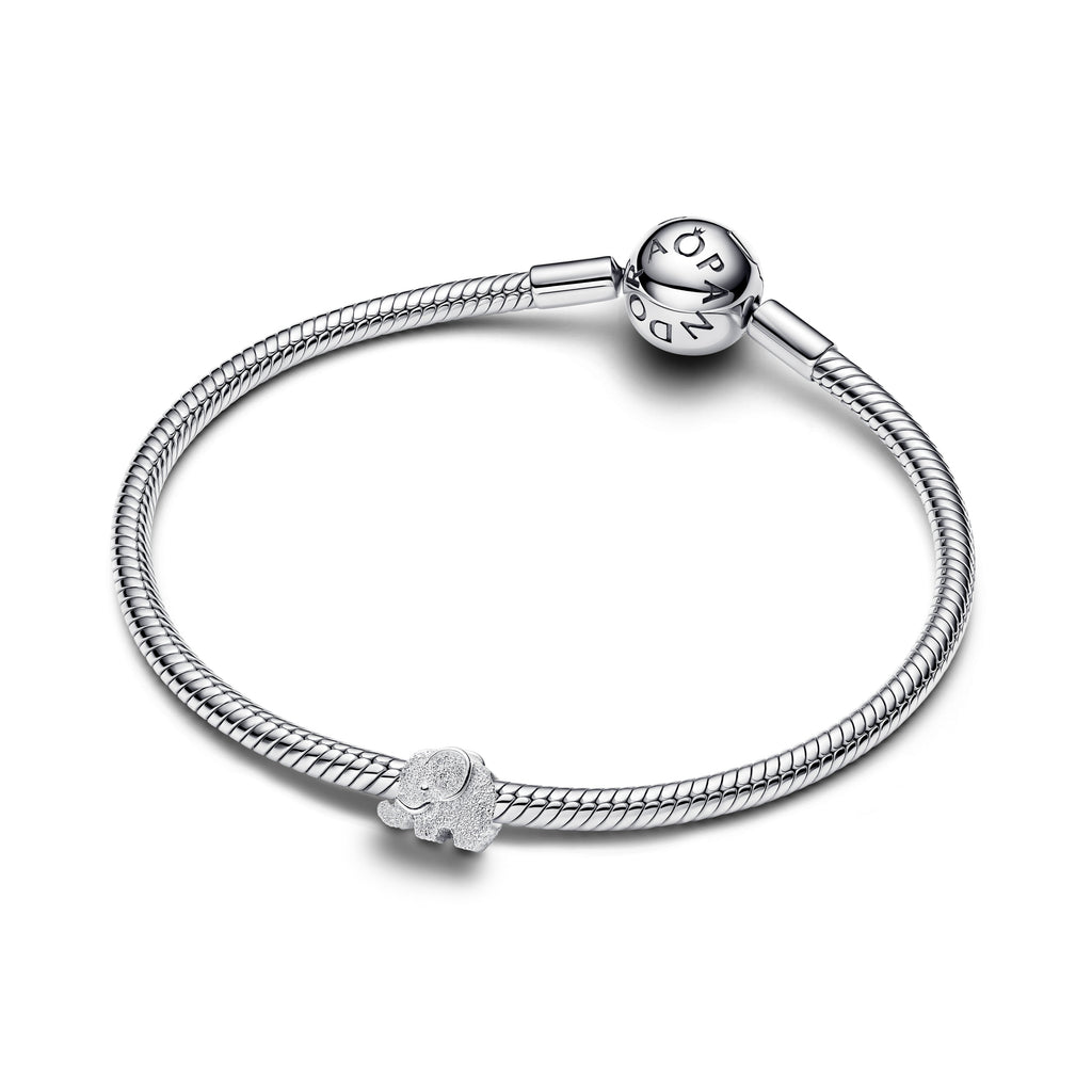 Pandora Charm Featuring Textured Elephant Mini