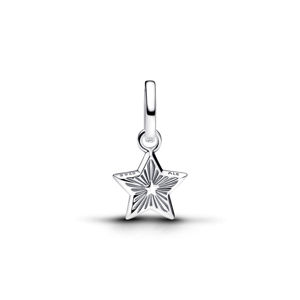 Pandora Charm Featuring Blue Star Mini Dangle
