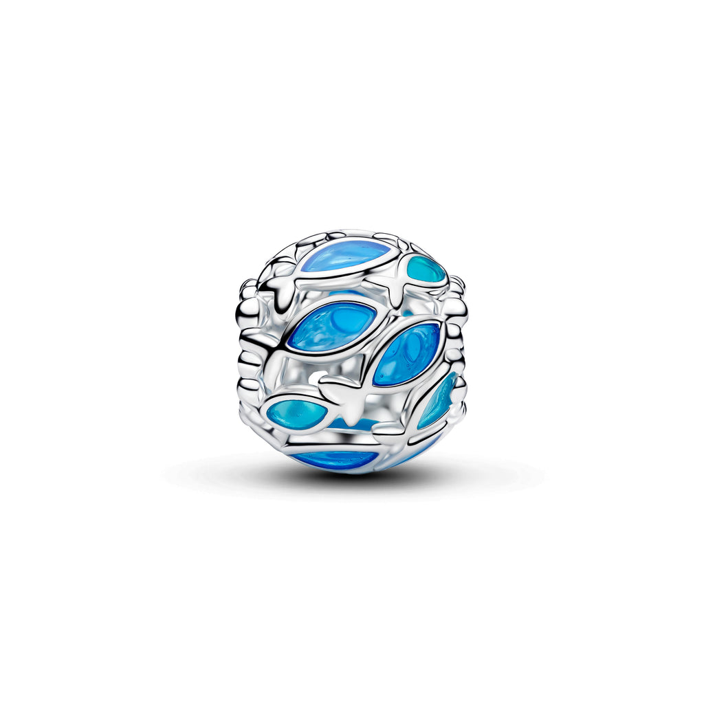 Pandora Openwork Swimming Fish Charm