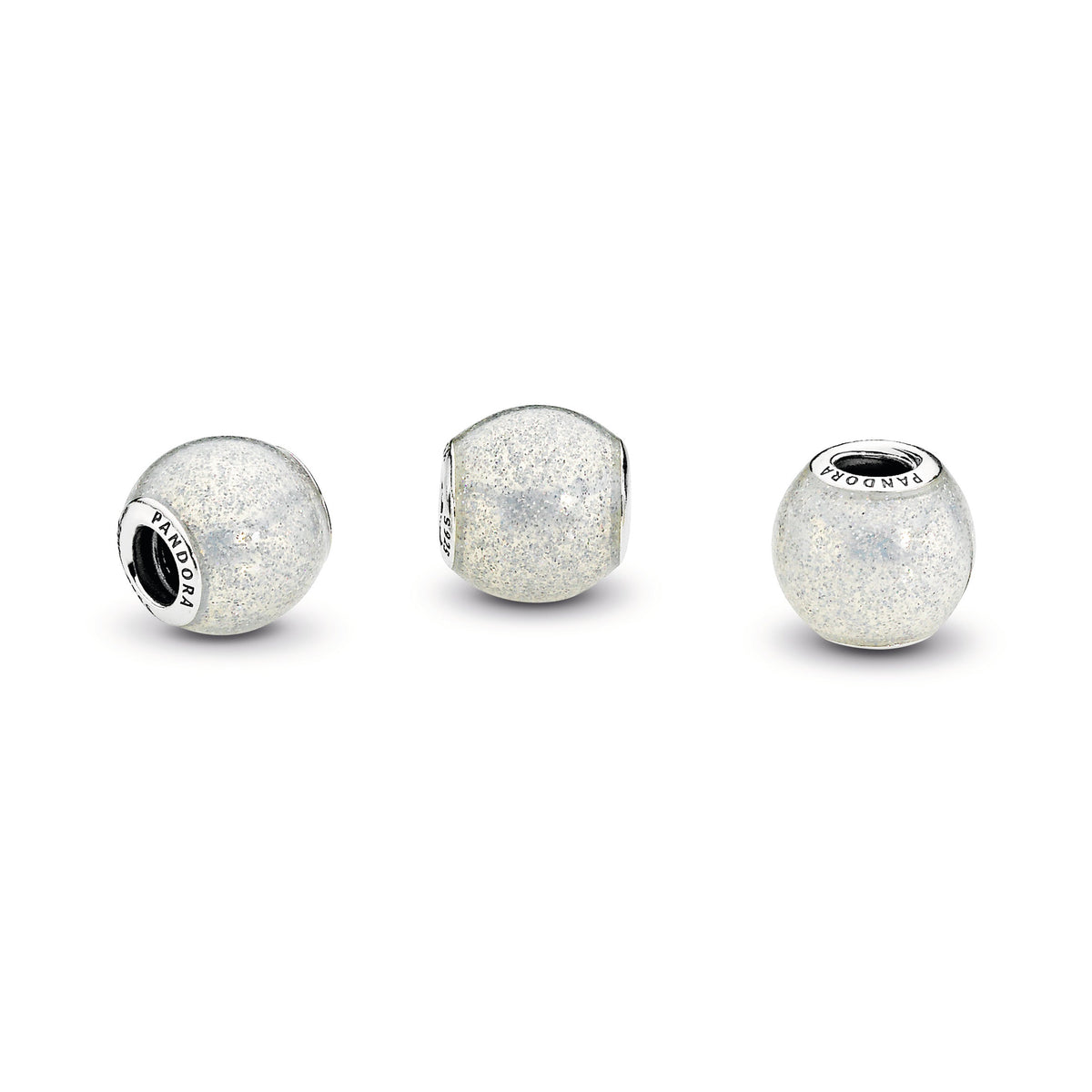 Pandora Silvery Glitter Charm