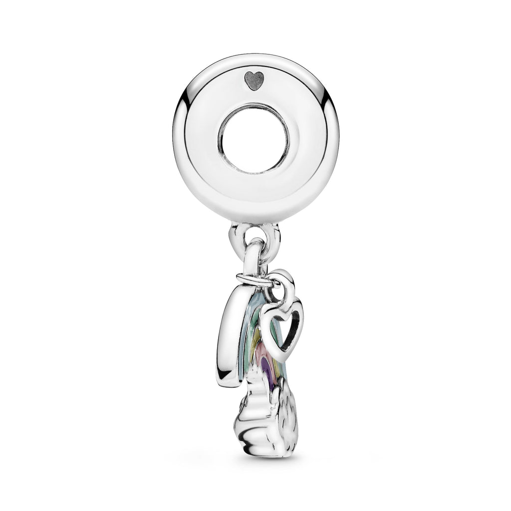 Pandora Rainbow & Cloud Dangle Charm