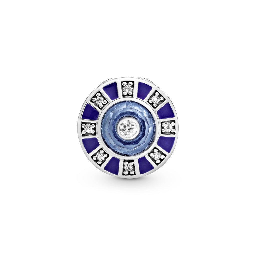 Pandora Charm Featuring Blue Mosaic
