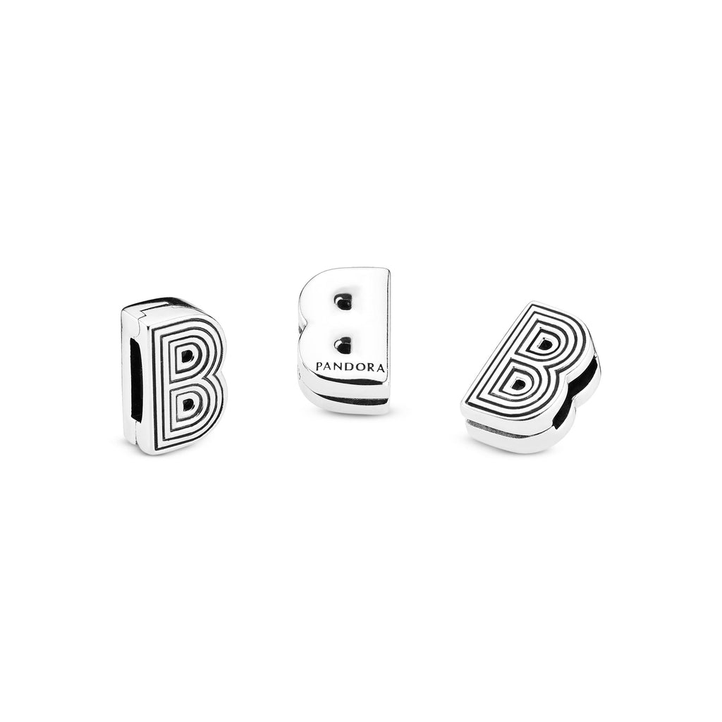 Pandora Letter B Clip Charm
