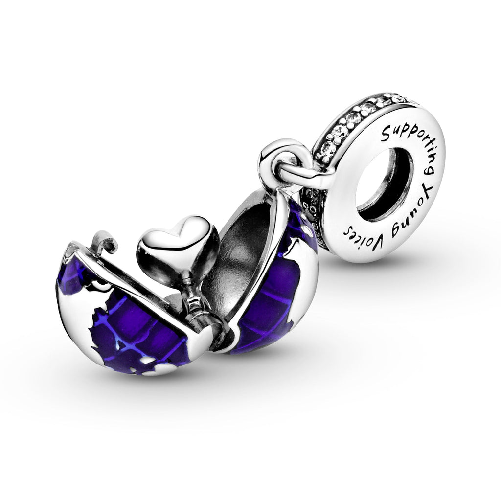 Pandora Charm Featuring Our Blue Planet Dangle