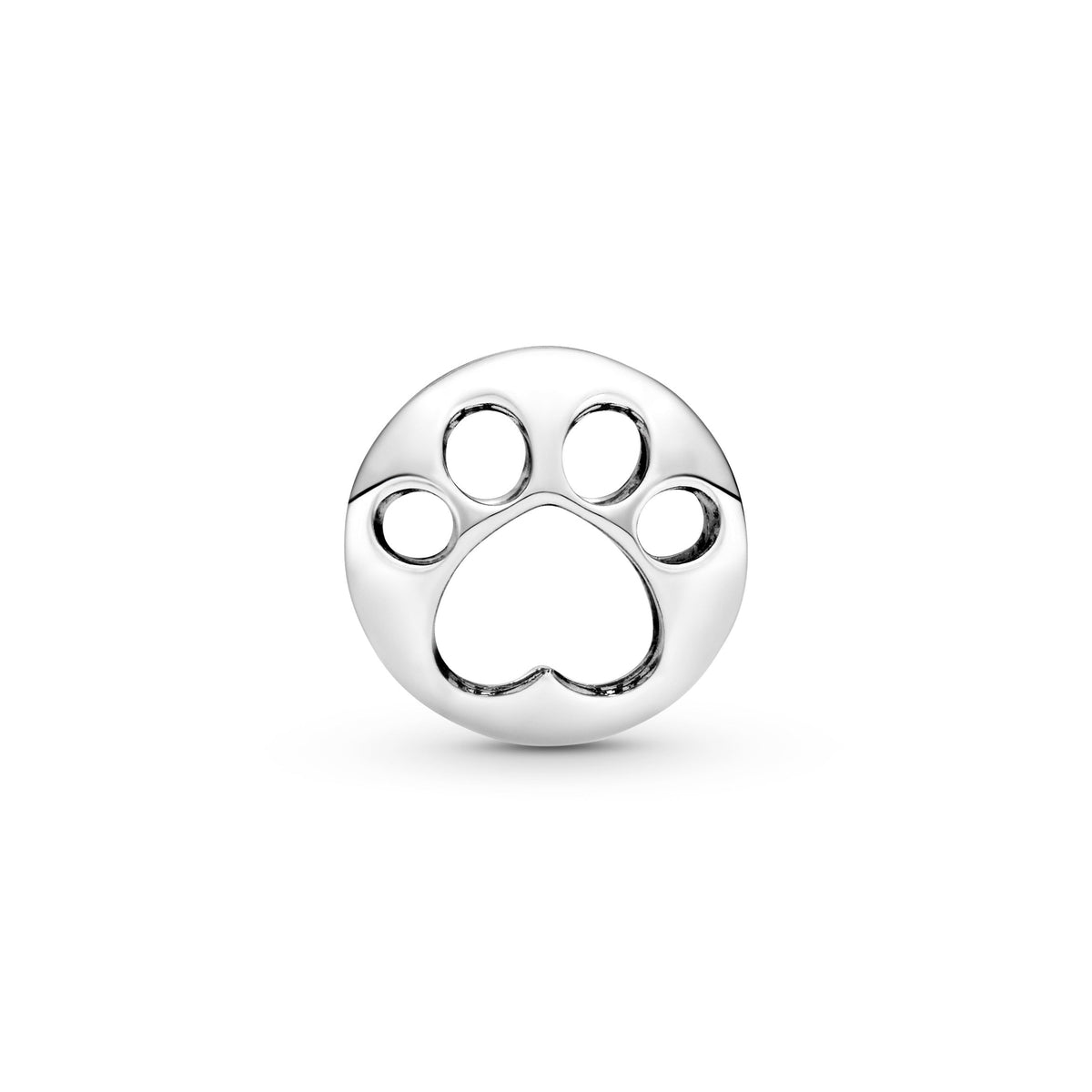 Pandora Openwork Paw Print Charm