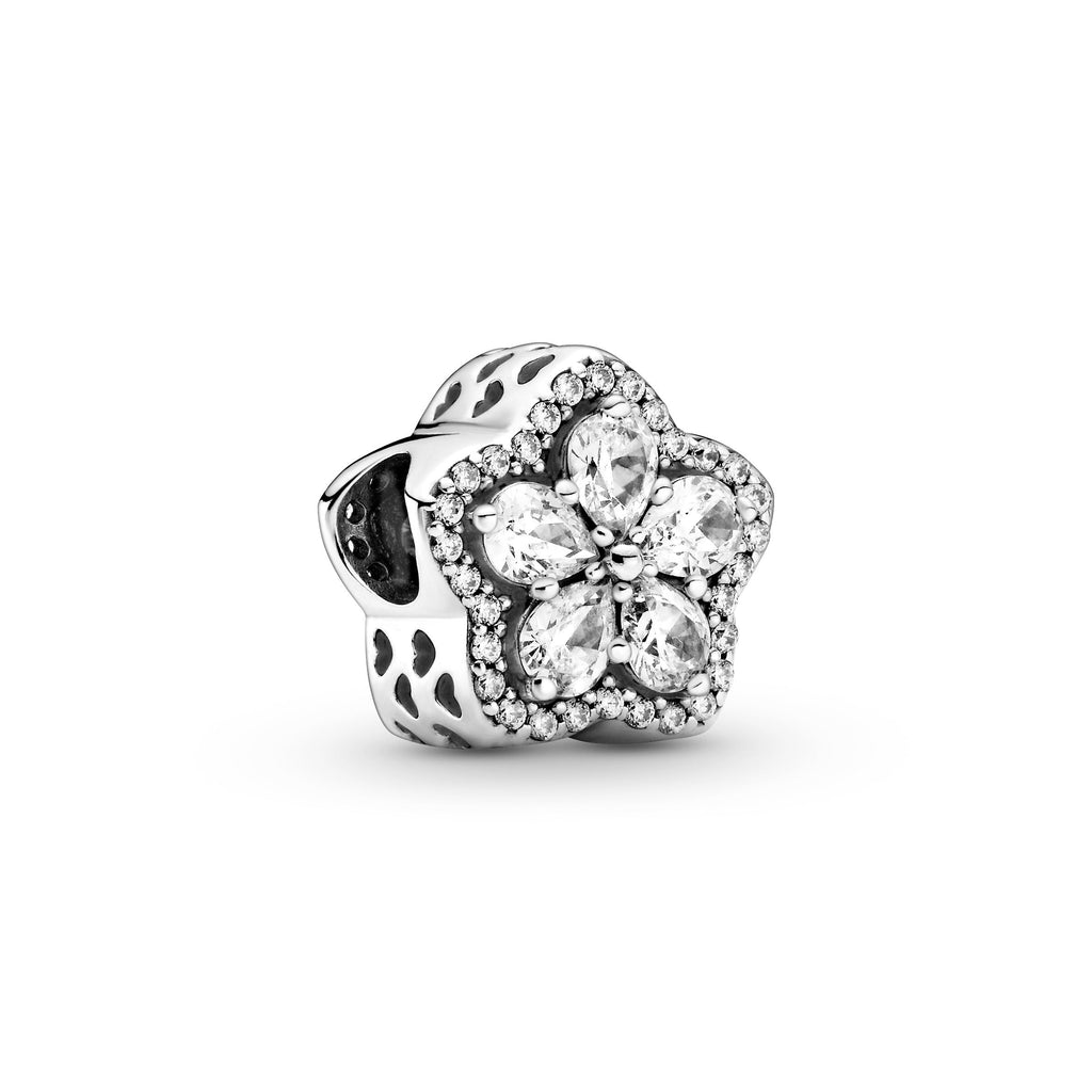 Pandora Charm Featuring Sparkling Snowflake Pavé