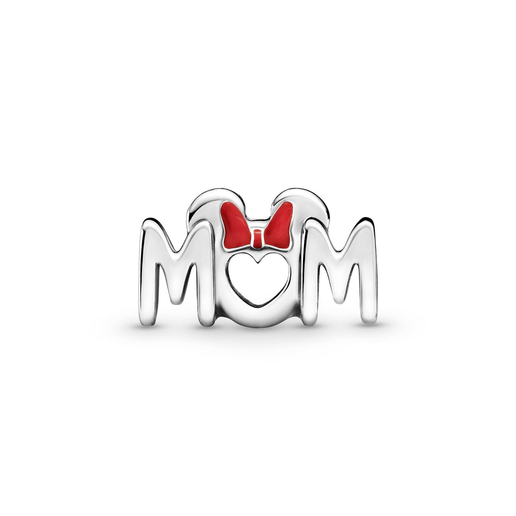 Pandora Charm Featuring Disney Minnie Mouse Bow & Mum