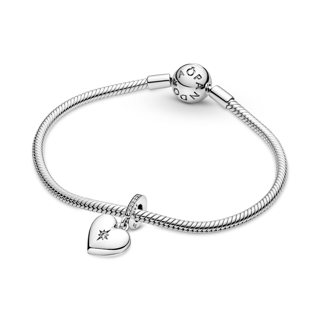 Pandora Charm Featuring Openable Heart Locket Dangle