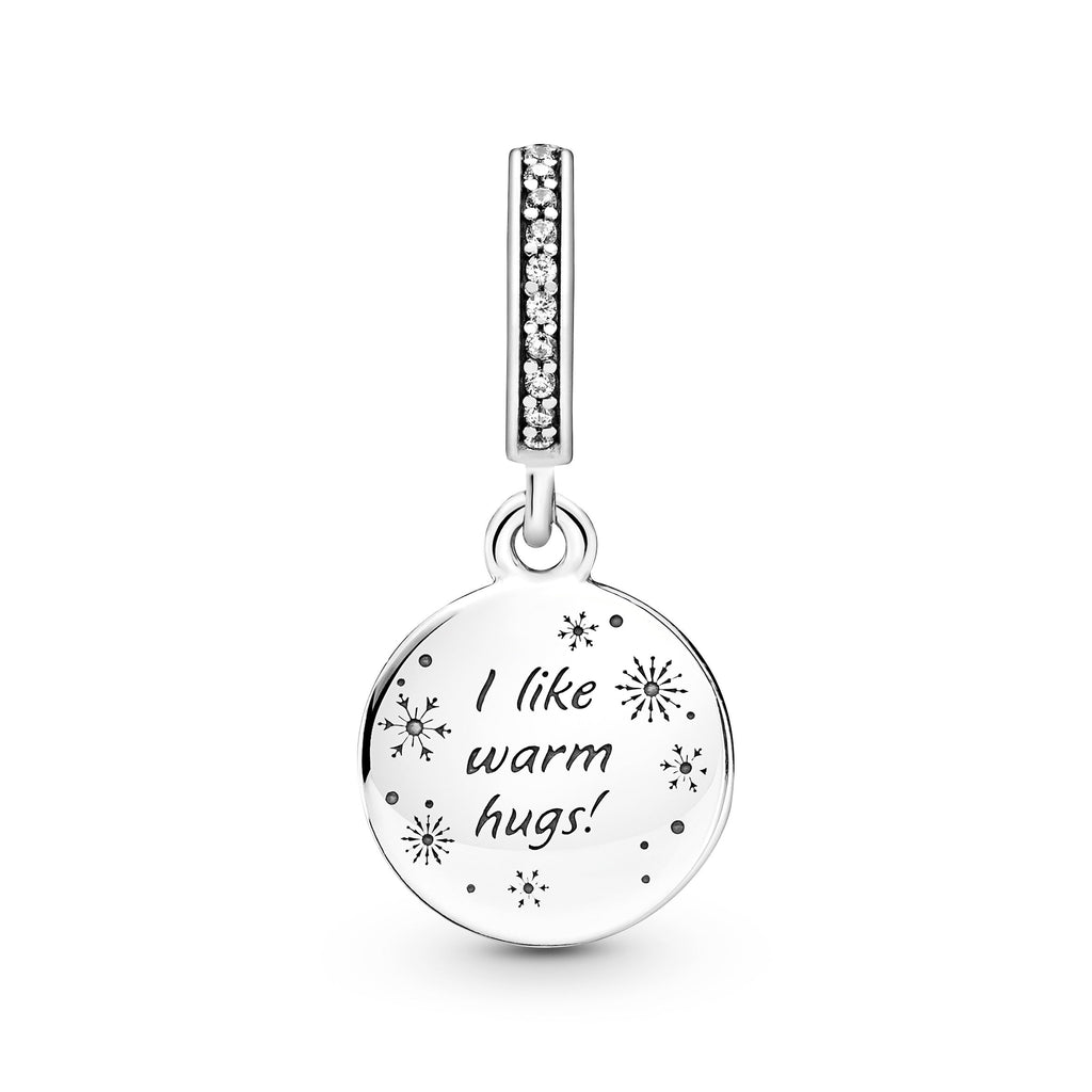 Pandora Disney Frozen Snow Olaf Double Dangle Charm