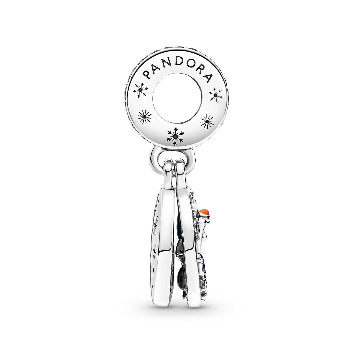 Pandora Disney Frozen Snow Olaf Double Dangle Charm