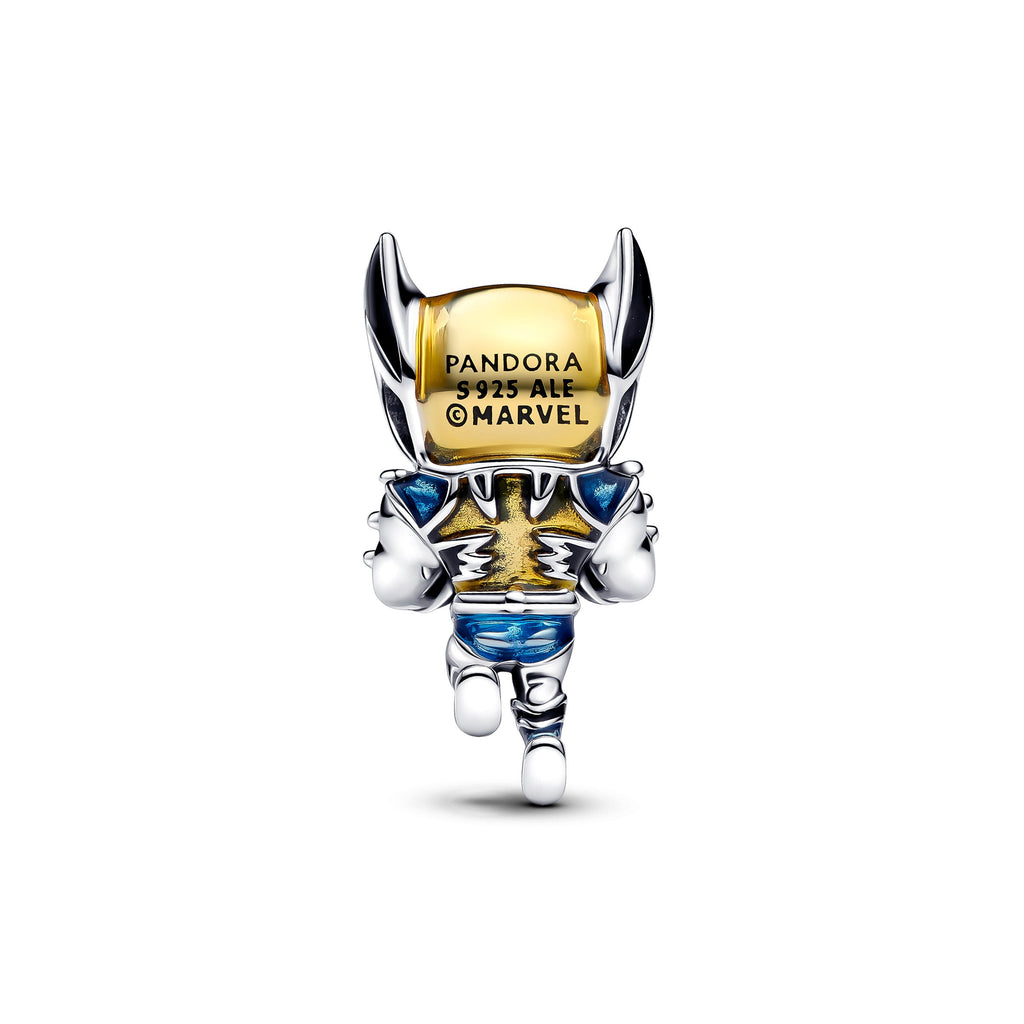 Pandora Charm Featuring Marvel Wolverine