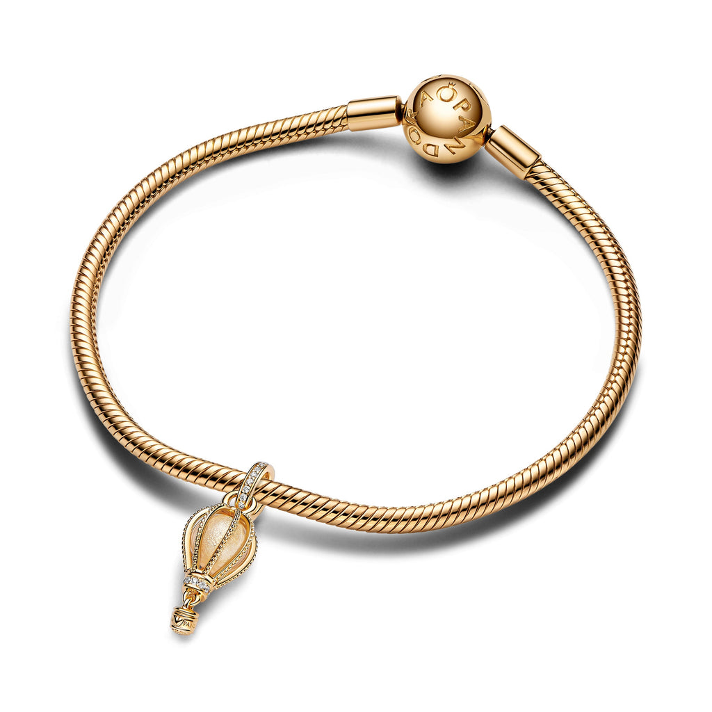 Pandora Charm Featuring Sparkling Clear Hot Air Balloon Dangle