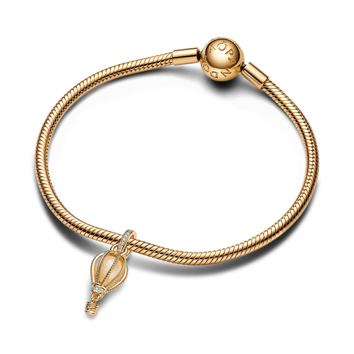 Pandora Charm Featuring Sparkling Clear Hot Air Balloon Dangle