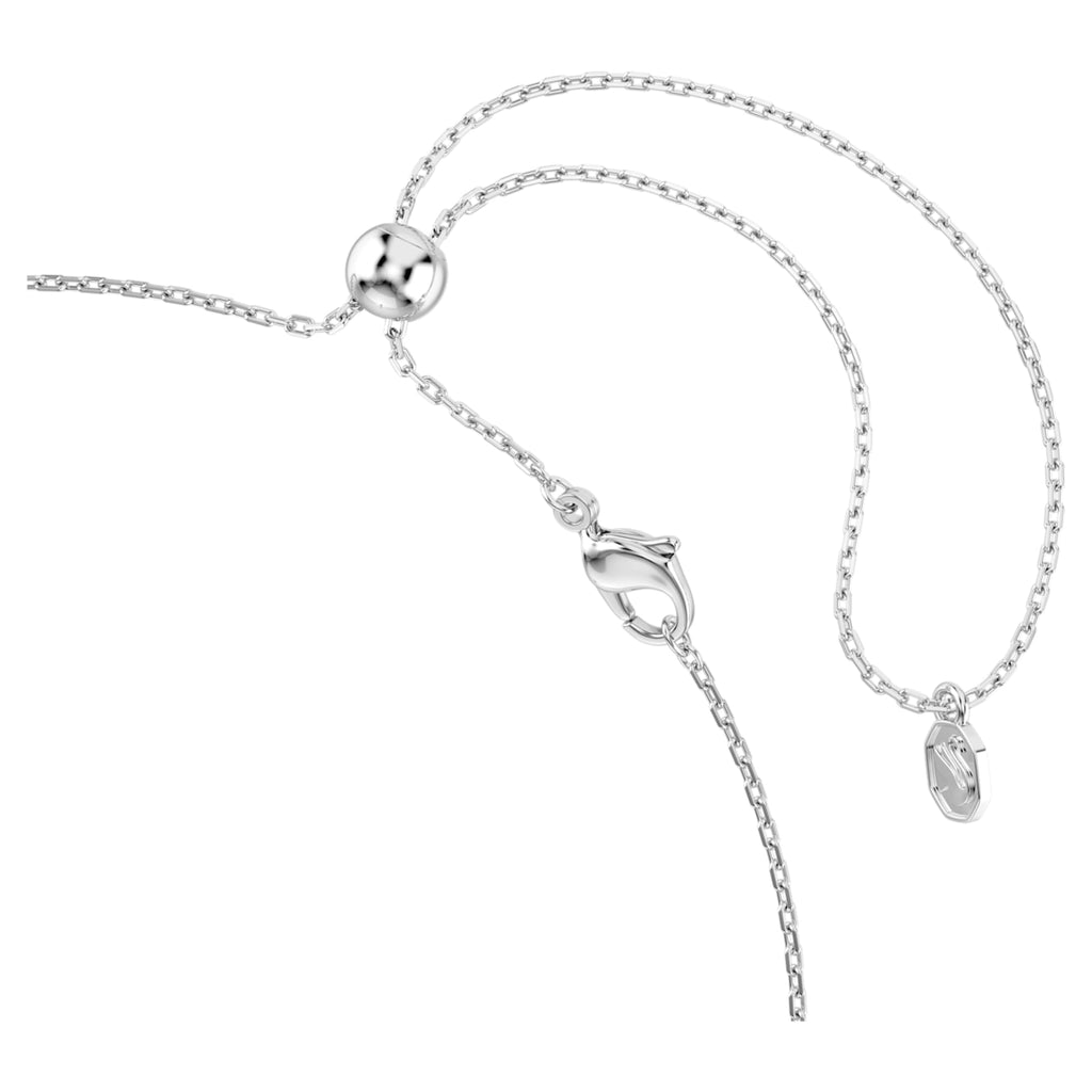 Ariana Grande x Swarovski choker featuring a flower motif with multicolored mixed-cut accents and rhodium plating