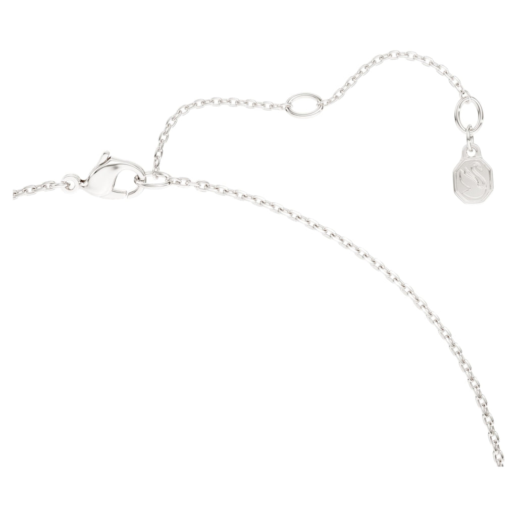 Swarovski Classica necklace with white round-cut accents and Sterling silver