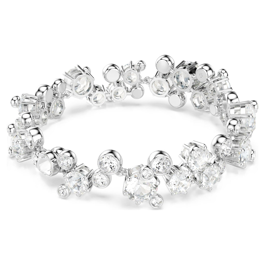 Swarovski Constella bracelet with white mixed-cut accents and rhodium plating