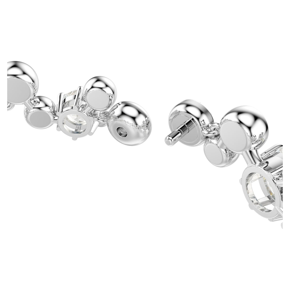 Swarovski Constella bracelet with white mixed-cut accents and rhodium plating