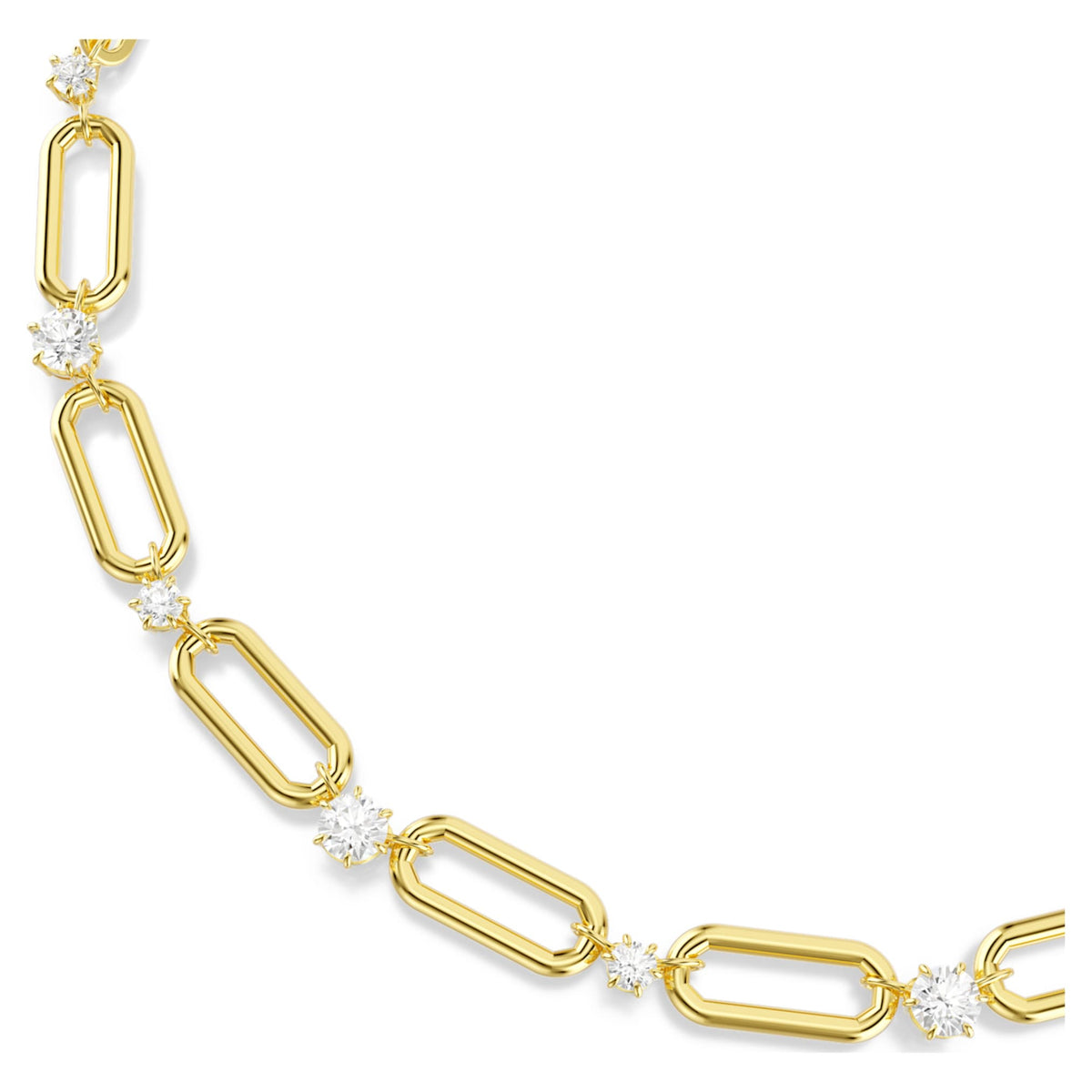 Swarovski Constella necklace White, 18K gold finish