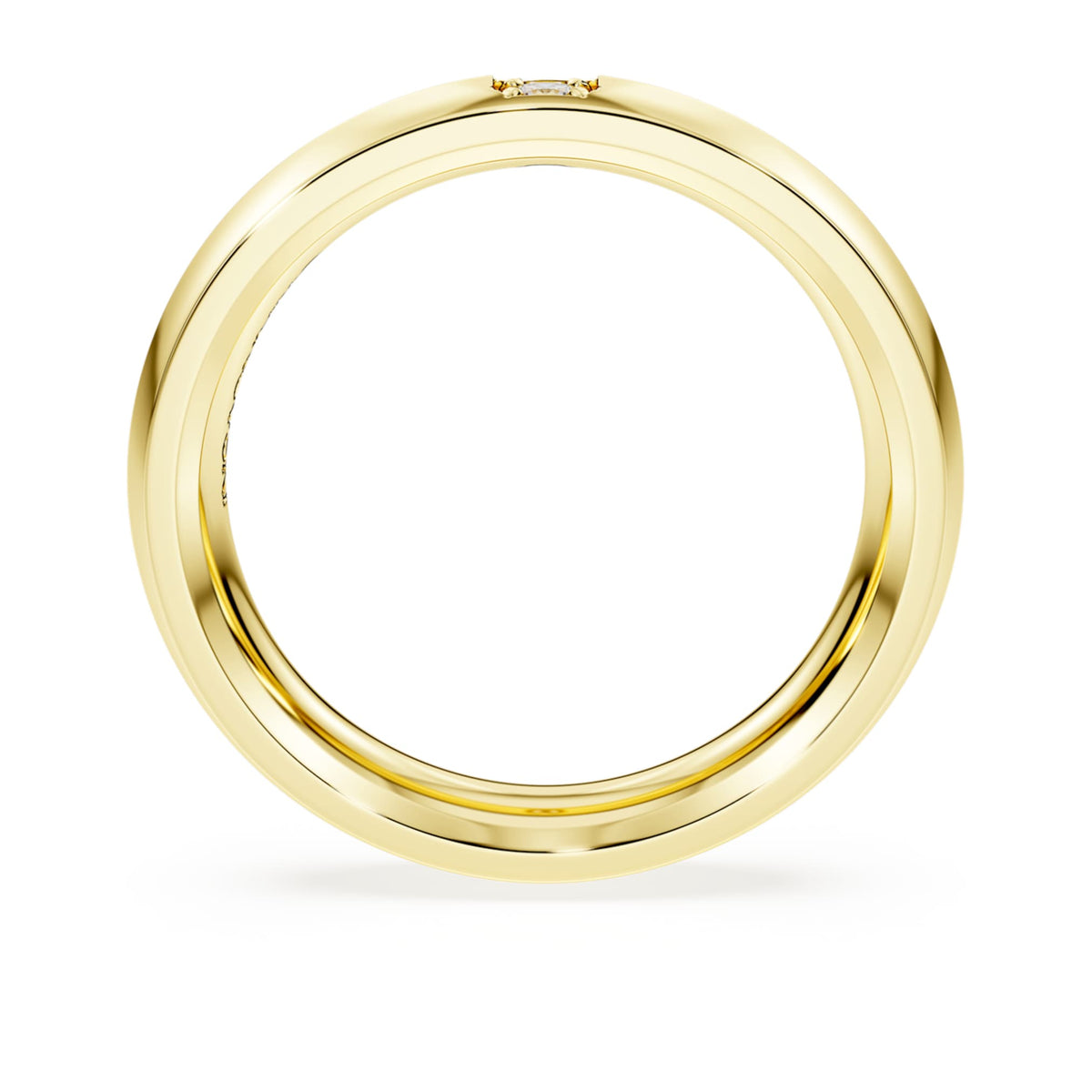 Swarovski Eternity band ring Lab-grown diamonds 0.05 ct tw, Round shape, 14K yellow gold