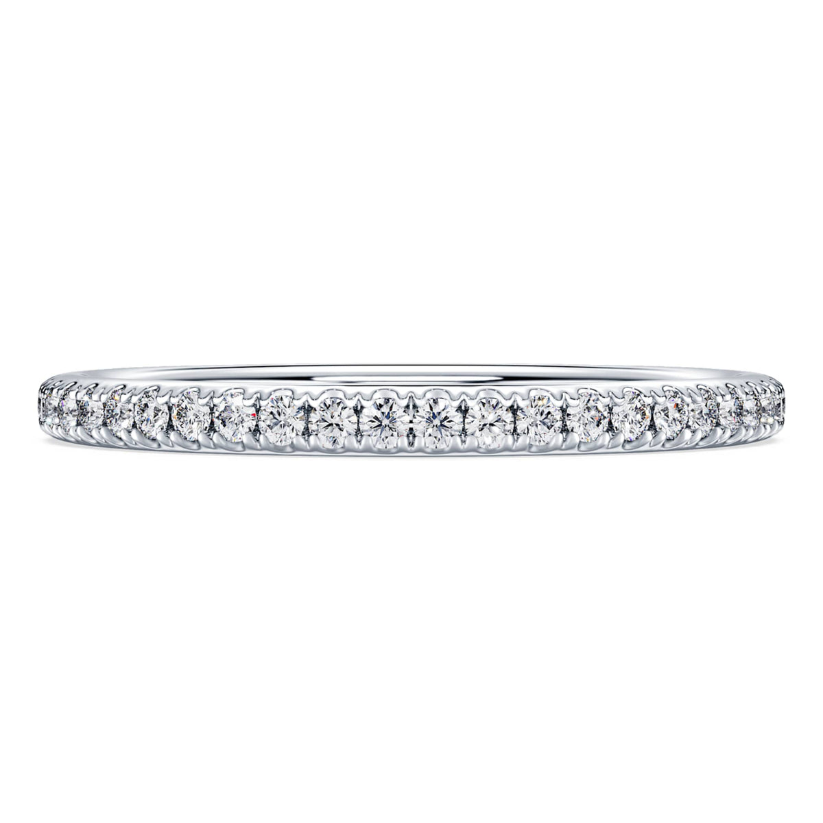 Swarovski Eternity band ring Lab-grown diamonds 0.2 ct tw, Round shape, 14K white gold