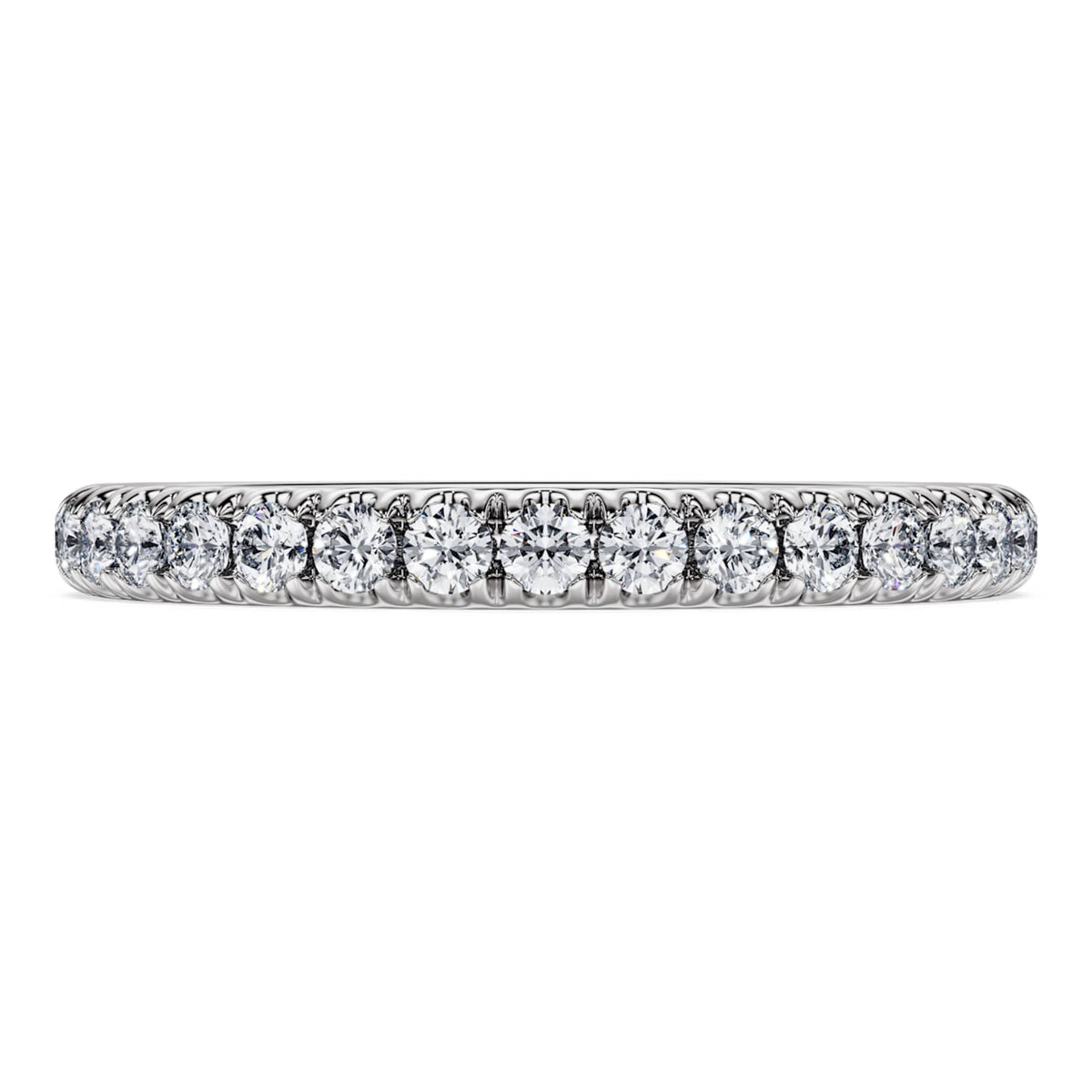 Swarovski Eternity band ring Lab-grown diamonds 0.4 ct tw, Round shape, 14K white gold