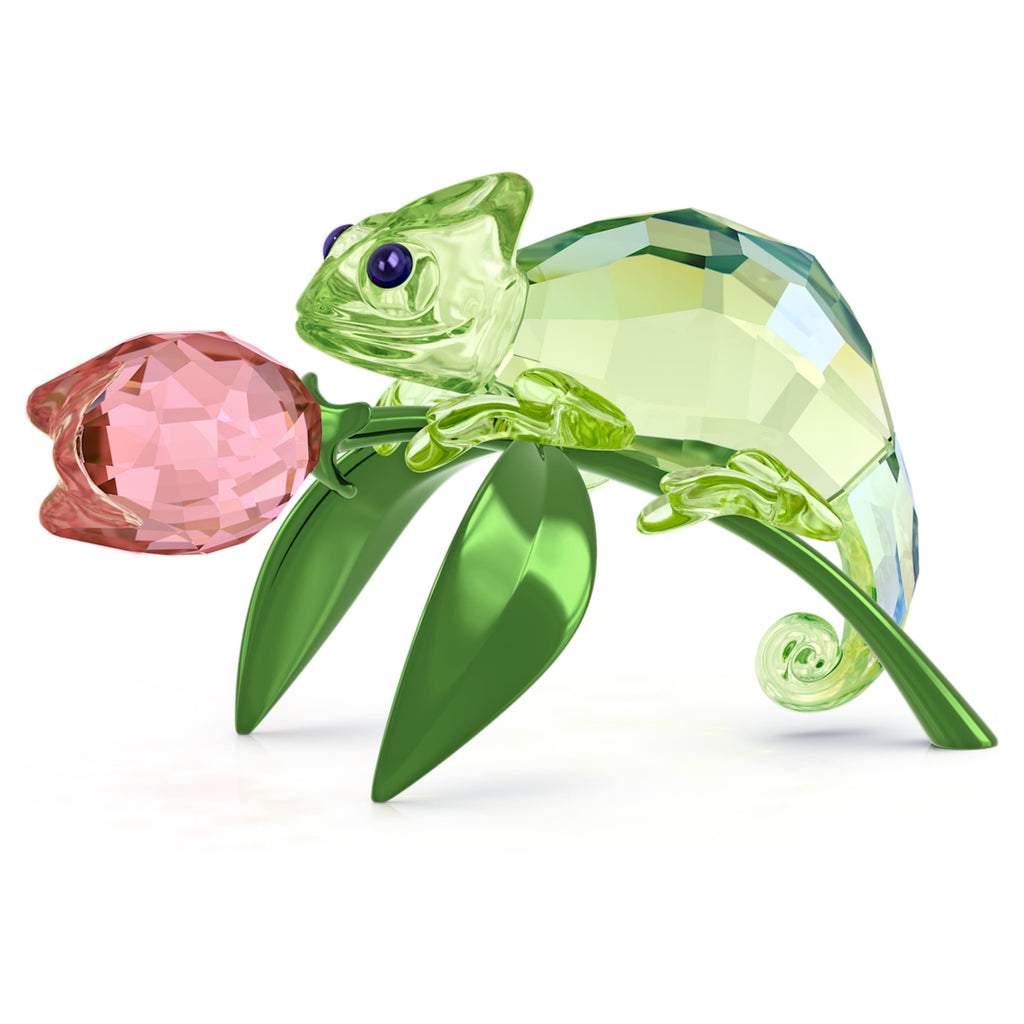 Swarovski Idyllia Chameleon and Tulip