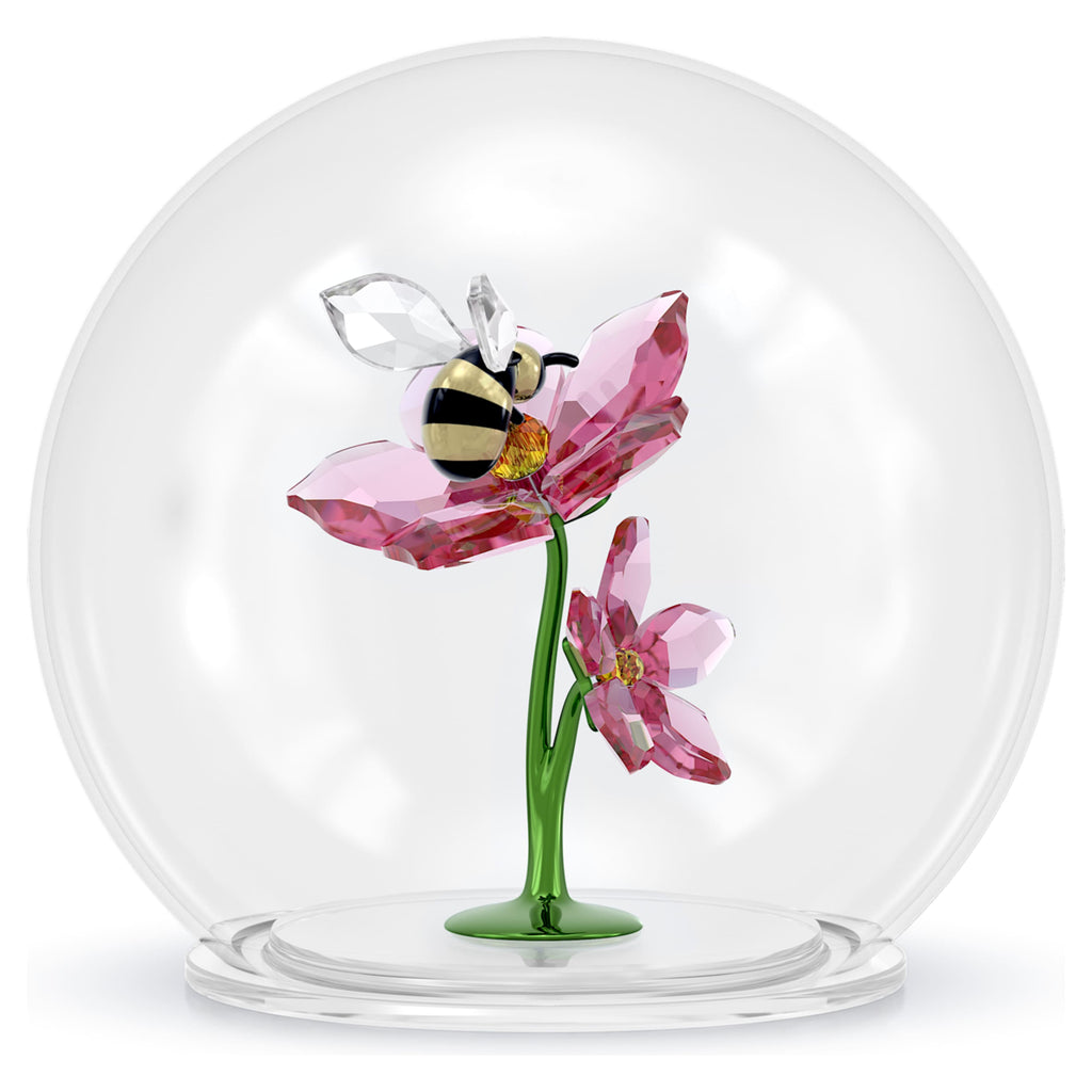 Swarovski Idyllia Glass Ball Bee and Flowers