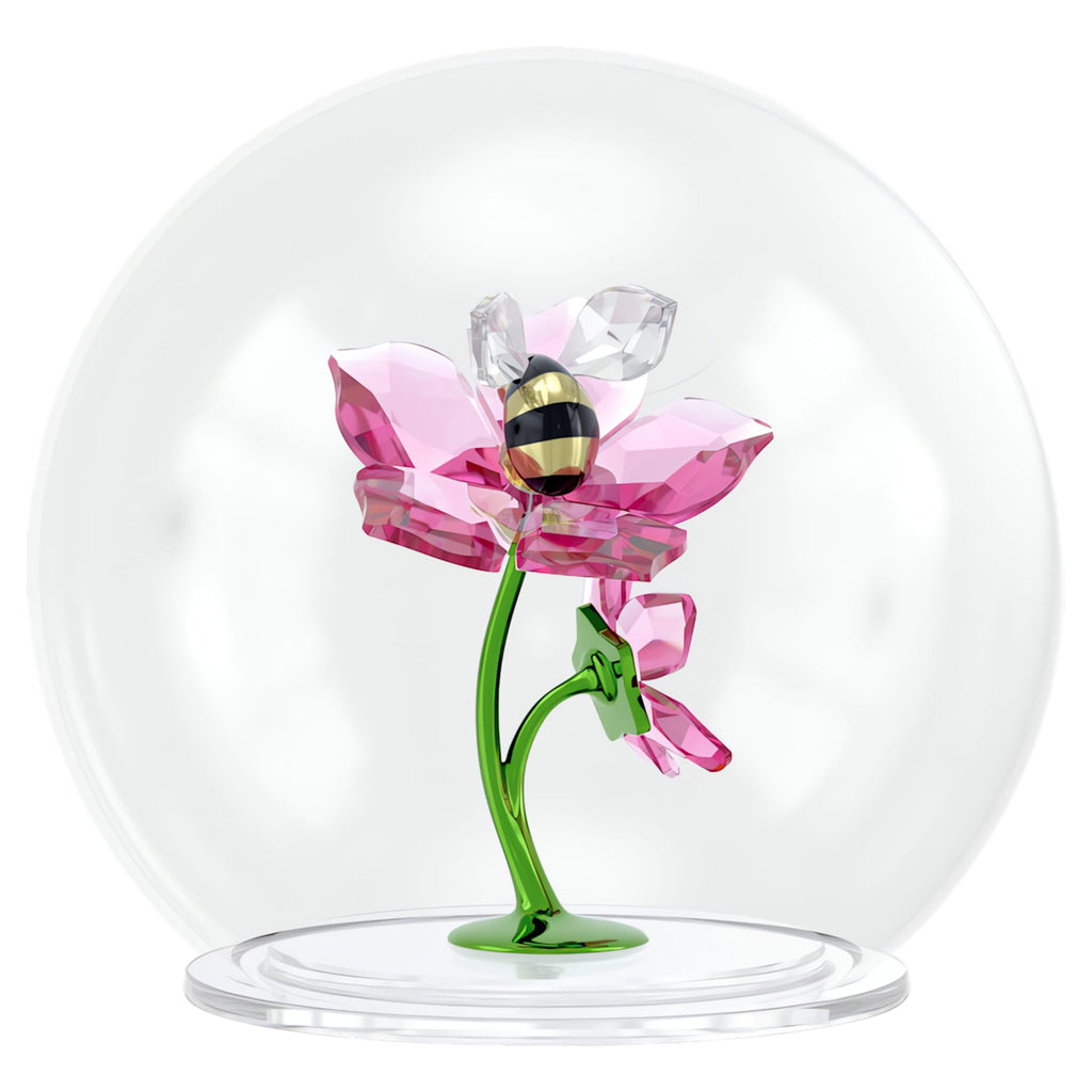 Swarovski Idyllia Glass Ball Bee and Flowers