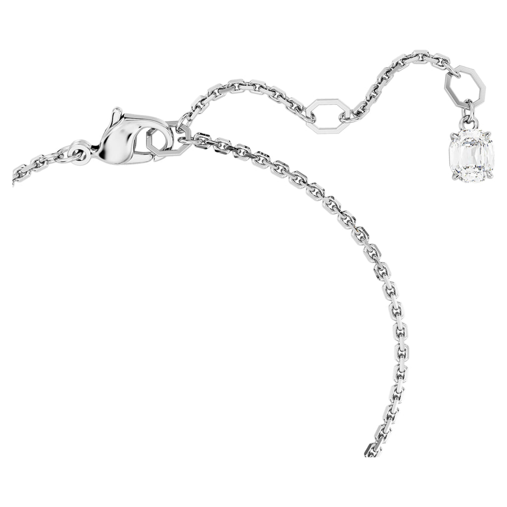 Swarovski Mesmera bracelet with green mixed-cut accents and rhodium plating