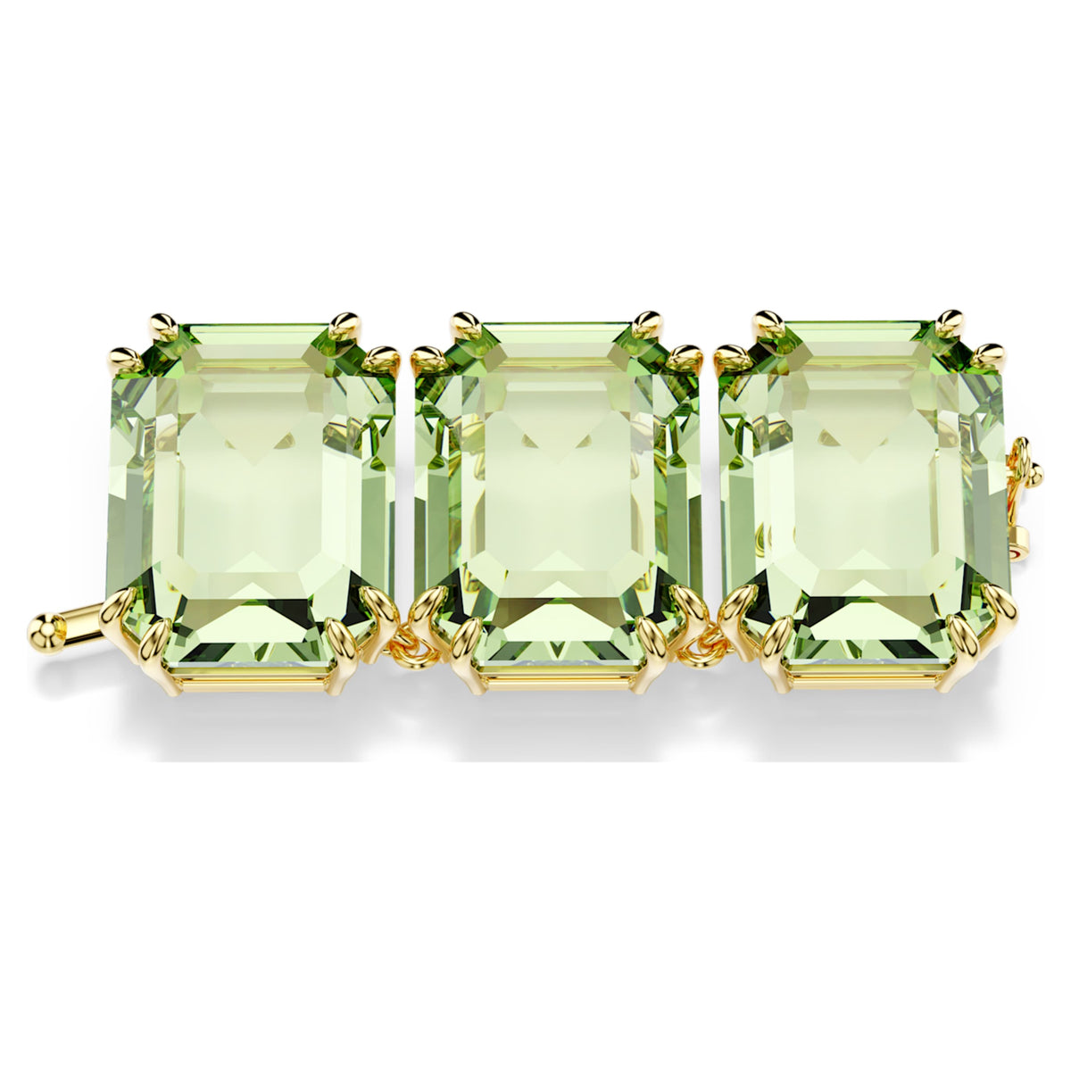 Swarovski Millenia extender Octagon cut, White, Rhodium plated