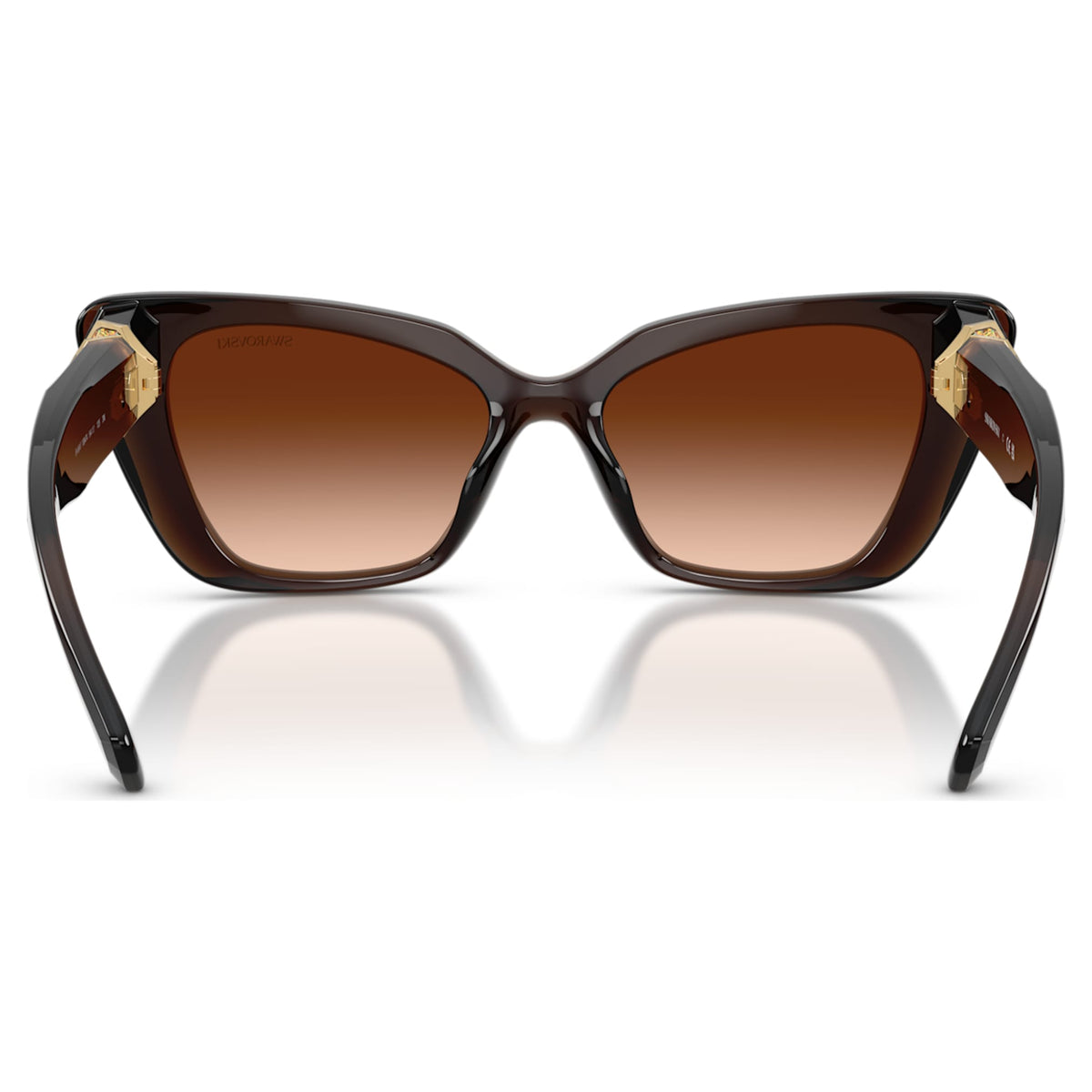 Swarovski Sunglasses Cat-eye shape, SK6047, Dark brown