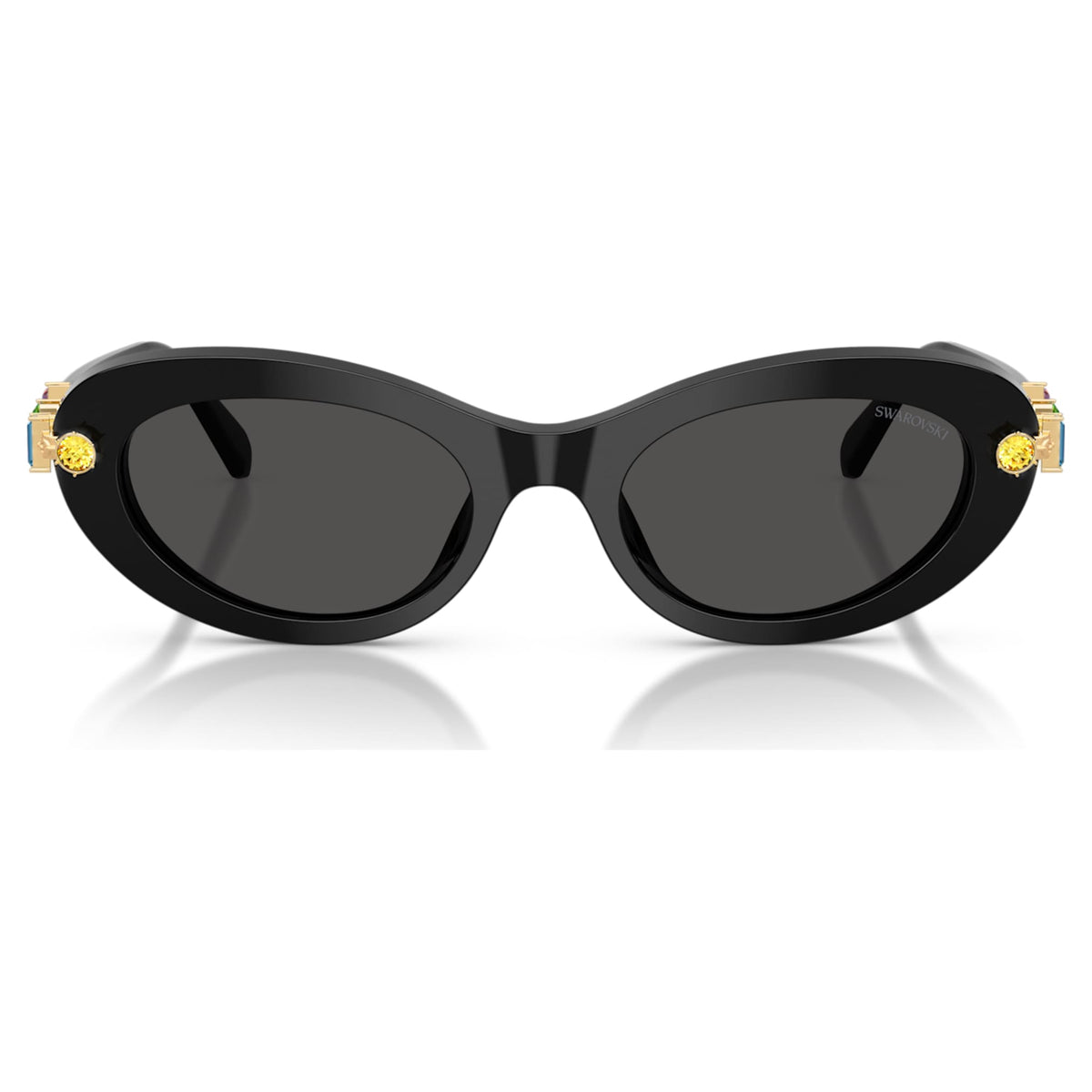 Swarovski Sunglasses Oval shape, Black