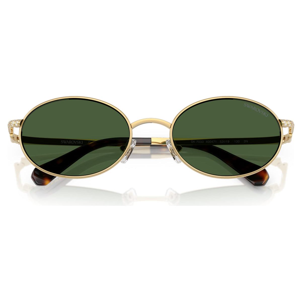 Swarovski Sunglasses Oval shape, Green