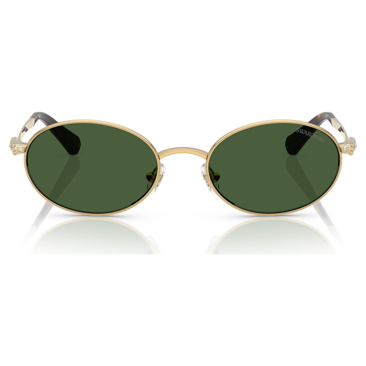 Swarovski Sunglasses Oval shape, Green