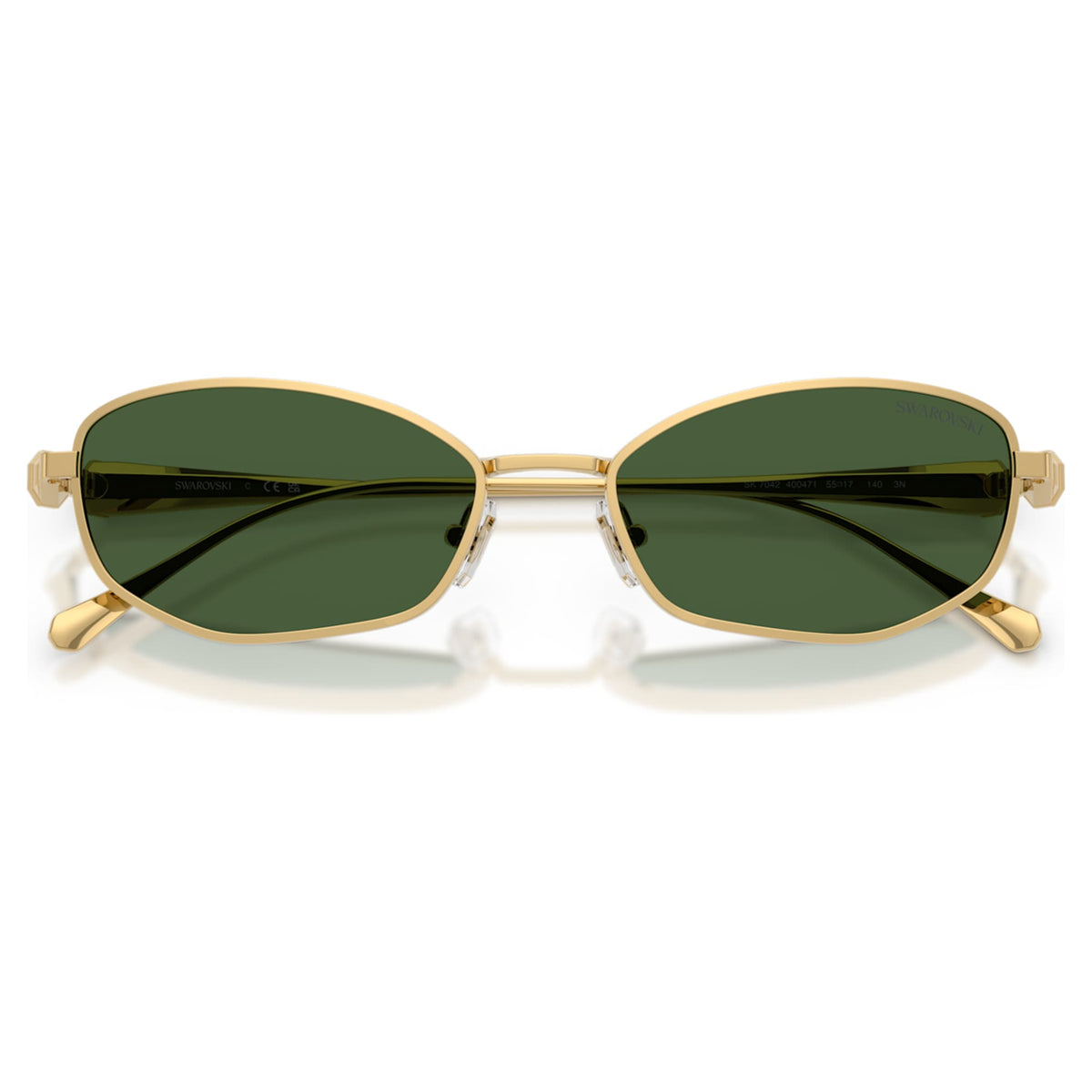 Swarovski Sunglasses Pillow shape, SK7042, Green