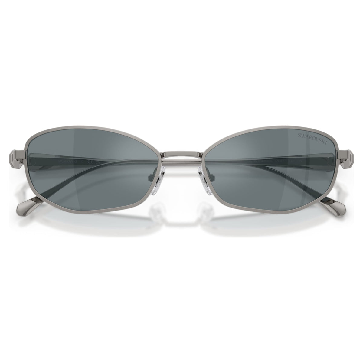 Swarovski Sunglasses Pillow shape, SK7042, Silver tone