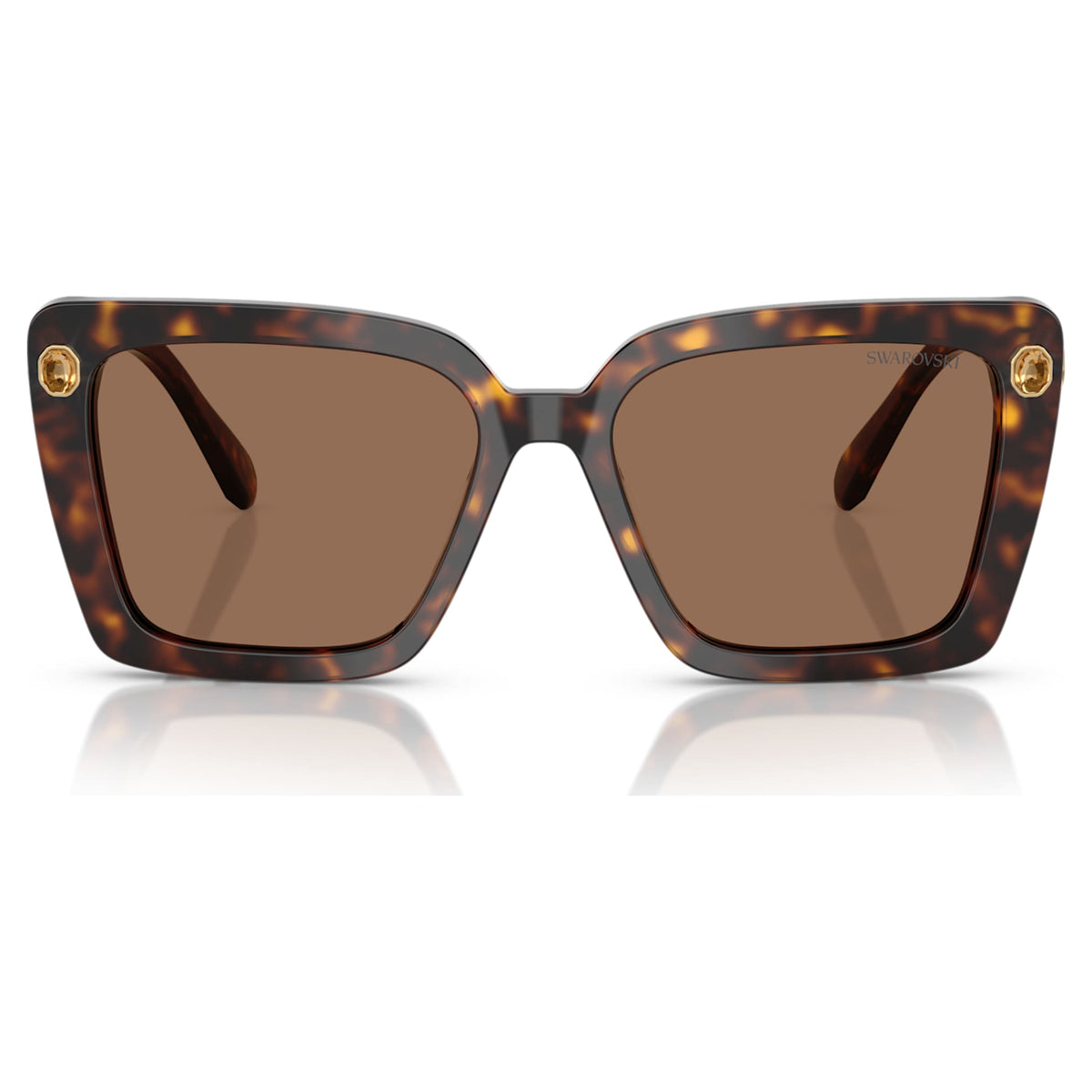 Swarovski Sunglasses Square shape, SK6032, Black